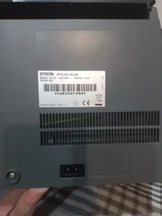 Impresora Escáner Epson SX100 Negra