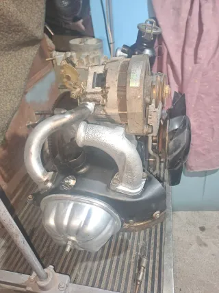 Motor y Caja de Cambios Citroën 2CV