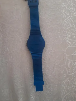 Orologio Hip Hop Blu Nero