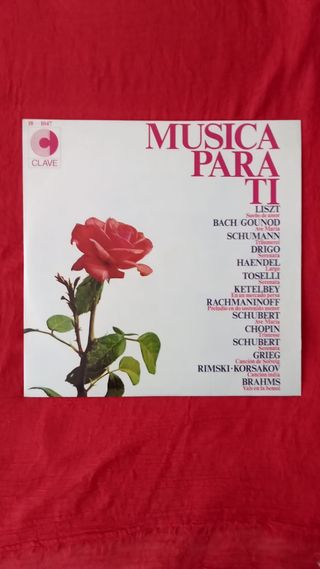 Vinilo Música para Ti Clásica