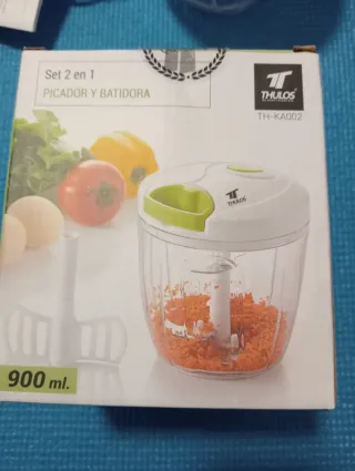 Picadora y Batidora THULOS 2 en 1