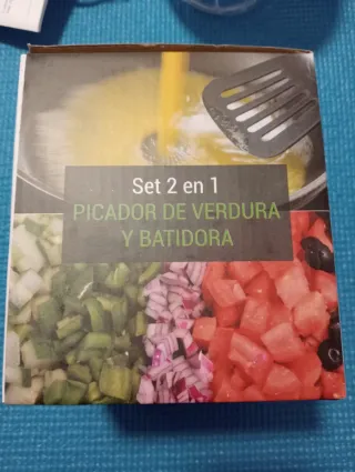 Picadora y Batidora THULOS 2 en 1