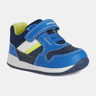 Geox Rishon Sneakers Azul y Amarillo Flúor talla19