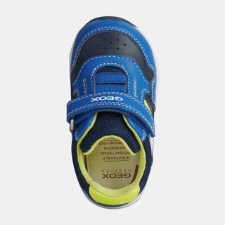 Geox Rishon Sneakers Azul y Amarillo Flúor talla19