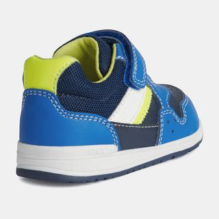 Geox Rishon Sneakers Azul y Amarillo Flúor talla19