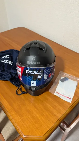 Casco Shark D-SKWAL 3 Talla S Negro