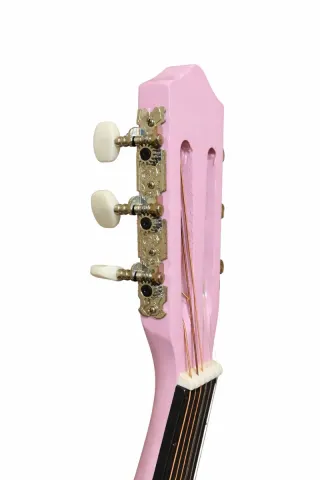 Guitarra clásica rosa para niños