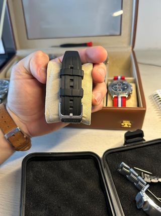 Reloj Festina Multifunción Plata y Negro