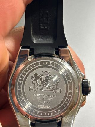 Reloj Festina Multifunción Plata y Negro