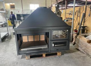 Barbacoa de leña metálica HORNO FF-3