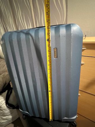 Maleta de viaje azul