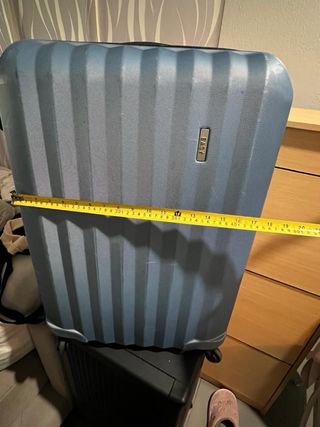 Maleta de viaje azul