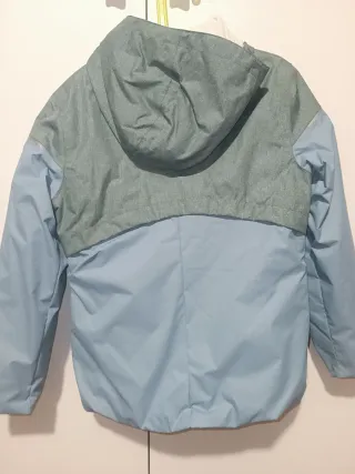 Chaqueta Nieve Niña Quechua Azul/gris 8 años
