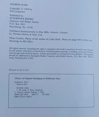 Libro "Salmon Flies"de Poul Jorgensen