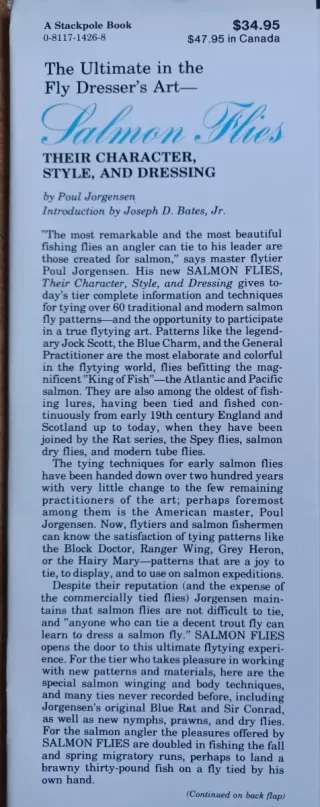 Libro "Salmon Flies"de Poul Jorgensen