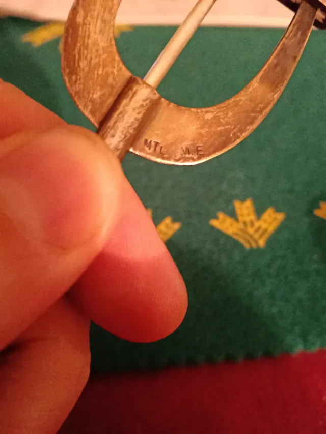 Tridente Victoriano Sello Platero