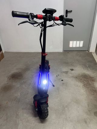 Patinete Eléctrico 10 con Luces LED Azules