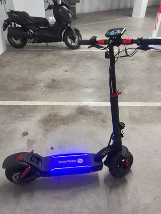 Patinete Eléctrico 10 con Luces LED Azules