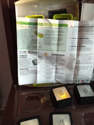 Juego Electrónico Simon Flash +8 años