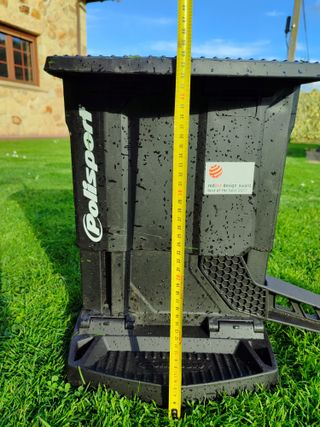 Caballete Elevador Plegable Polisport Negro