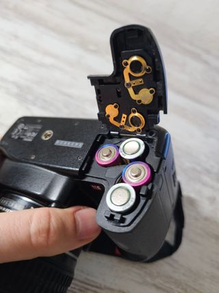 Cámara Pentax K-x Negra