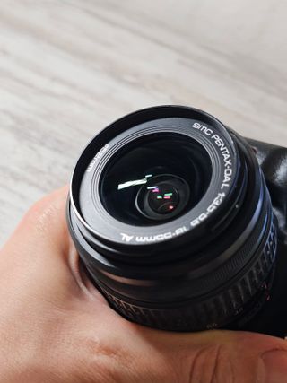 Cámara Pentax K-x Negra