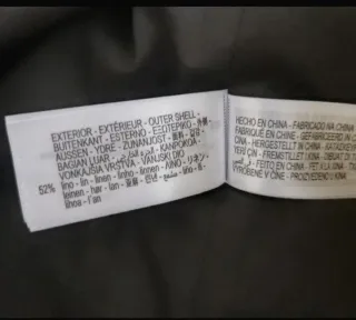 Abrigo largo Zara gris