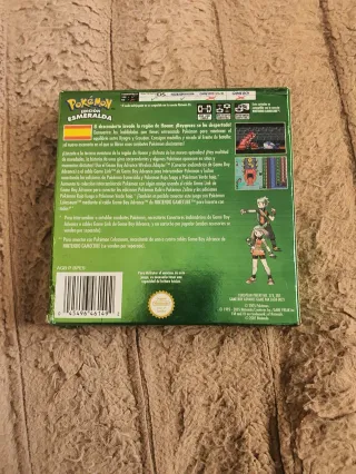Pokémon Esmeralda Edición Juego Game Boy Advance