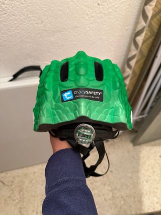 Casco bici infantil dinosaurio