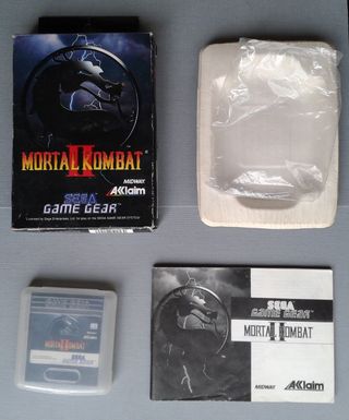 Mortal Kombat II Completo Sega Game Gear