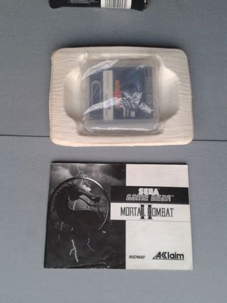 Mortal Kombat II Completo Sega Game Gear