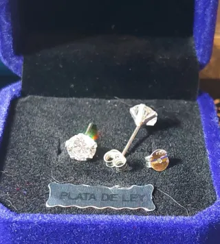 Pendientes de Plata de Ley