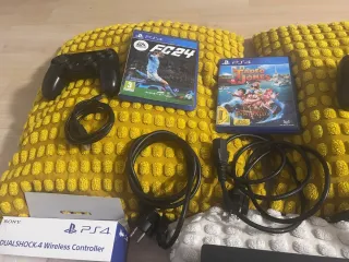 PS4 Pro 1TB Negra + Juegos y Accesorios