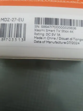 Xiaomi Smart TV Stick 4K
