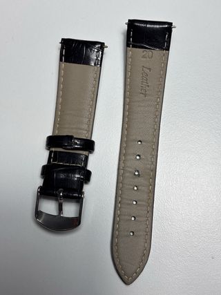 Correa de reloj 20mm negra