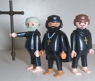 Playmobil 3 Monjes
