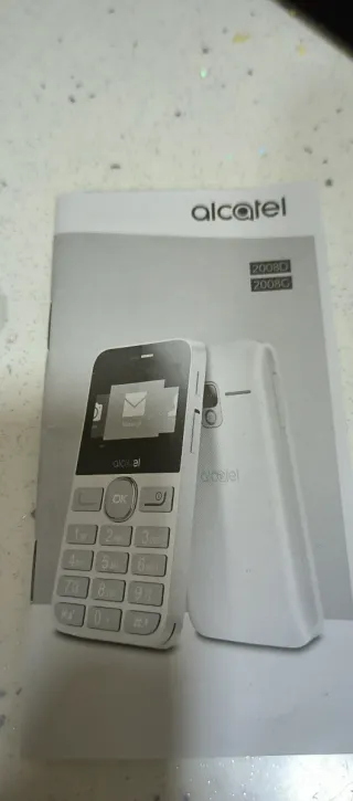 Alcatel 2008G Teléfono Móvil Negro y gris nuevo