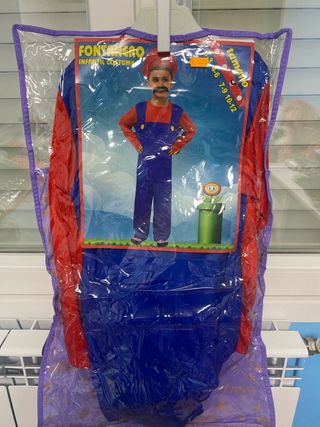 Disfraz Mario Bross Niño Talla 7-9 años