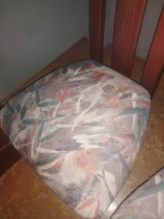 Juego de 2 Sillas de Comedor de Madera