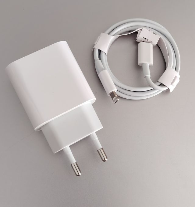 Caricabatterie 20W compatibile iPhone 14/13/12/11 con cavo