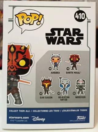 Lote 2 Funkos: Darth Maul y Batman Hush