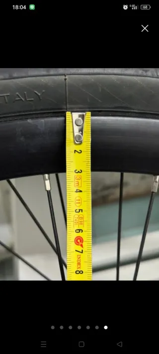 Rueda Gravel/Carretera Delantera Como Nueva