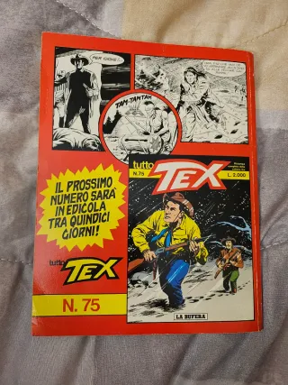 Lotto 4 fumetti Tex Willer