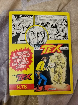 Lotto 4 fumetti Tex Willer
