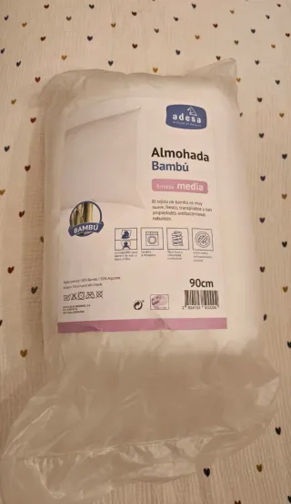 Almohada Bambú Adesa 90cm