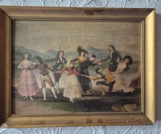 Reproducción antigua La gallina ciega