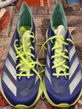 Zapatillas Adidas Adizero Azul/Verde