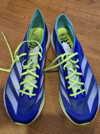 Zapatillas Adidas Adizero Azul/Verde