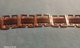 Cintura donna pelle vintage