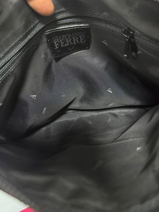 Bandolera Gianfranco Ferré Hombre Negra